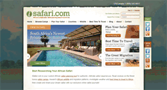 Desktop Screenshot of isafari.nathab.com